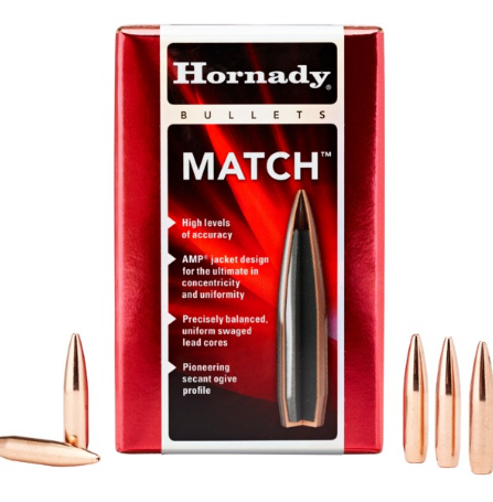 Hornady 168 grain A-MAX (50 bullets per pack)