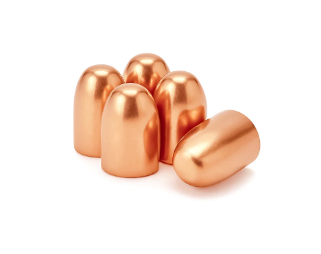 .45 caliber 230 grain plated bullets