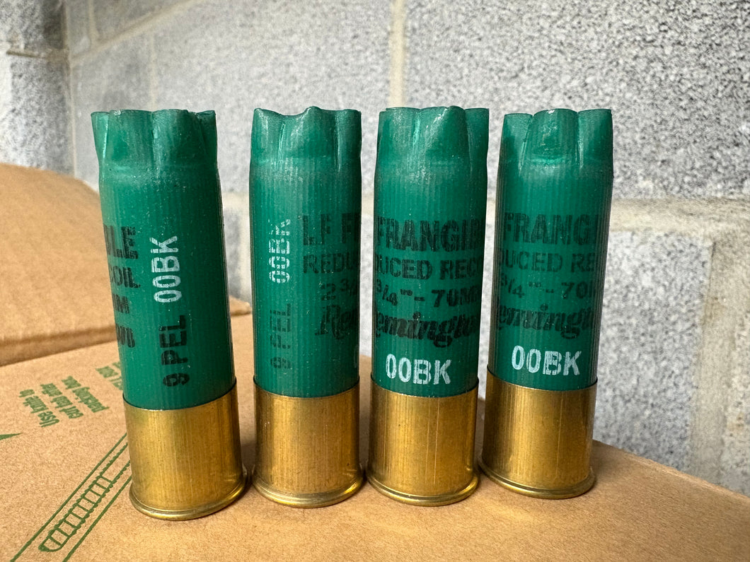 Remington 12 gauge 2-3/4 high brass shotgun hulls